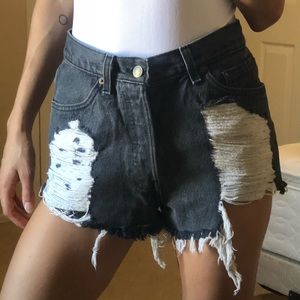 Levi’s Denim cut off shorts